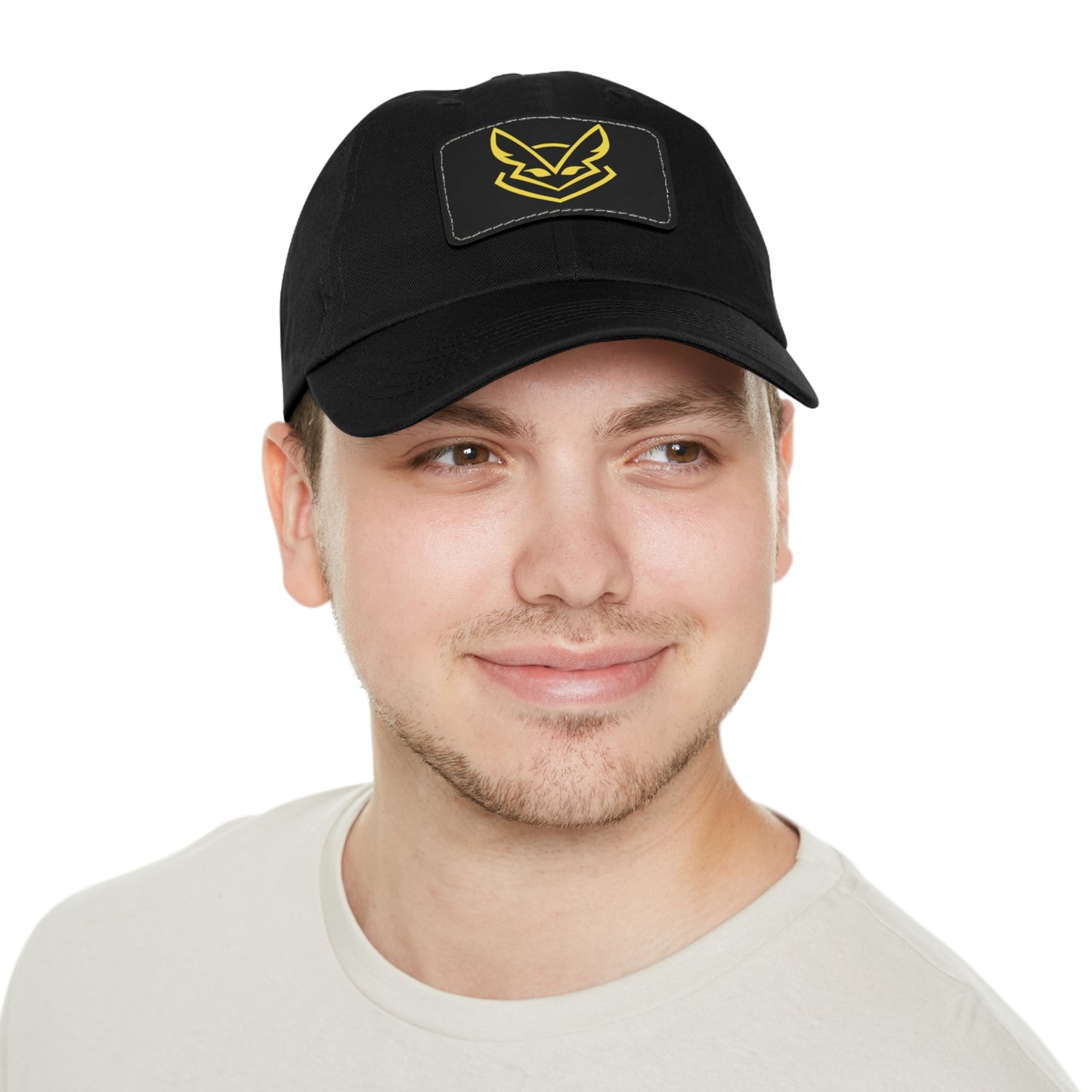 FennecGEAR Low Profile Baseball Cap with Leather Patch (Rectangle)