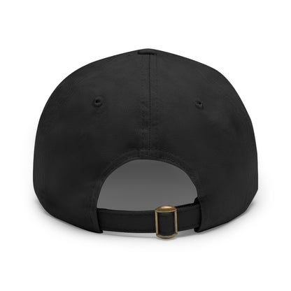 FennecGEAR Low Profile Baseball Cap with Leather Patch (Rectangle)