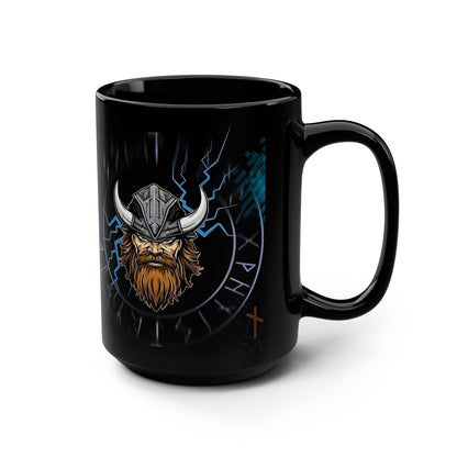 SKOLGEAR - SKOL! Black Mug, 15oz