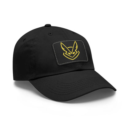 FennecGEAR Low Profile Baseball Cap with Leather Patch (Rectangle)