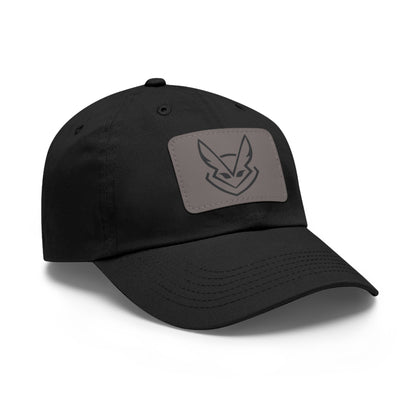 FennecGEAR Low Profile Baseball Cap with Leather Patch (Rectangle)