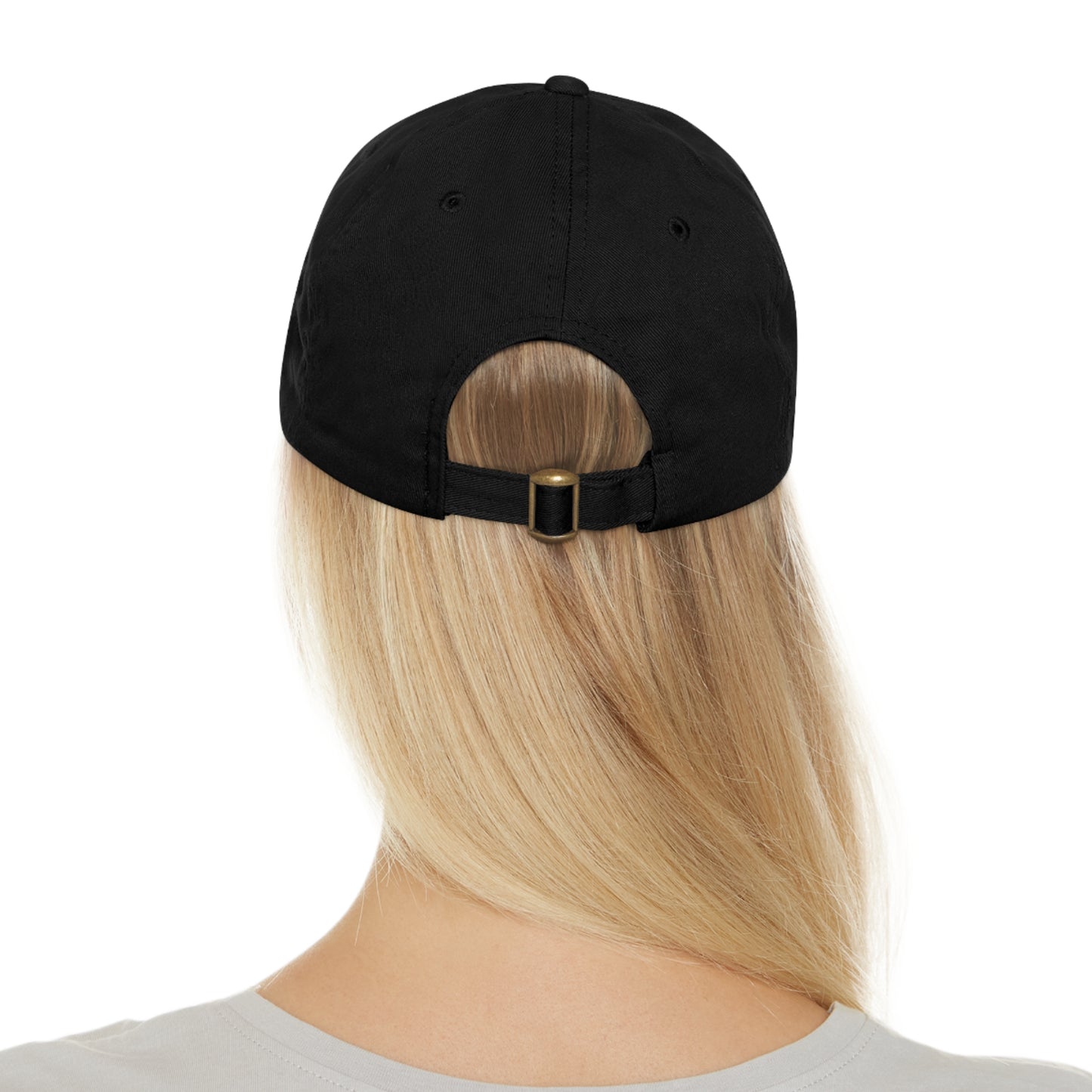 FennecGEAR Low Profile Baseball Cap with Leather Patch (Rectangle)