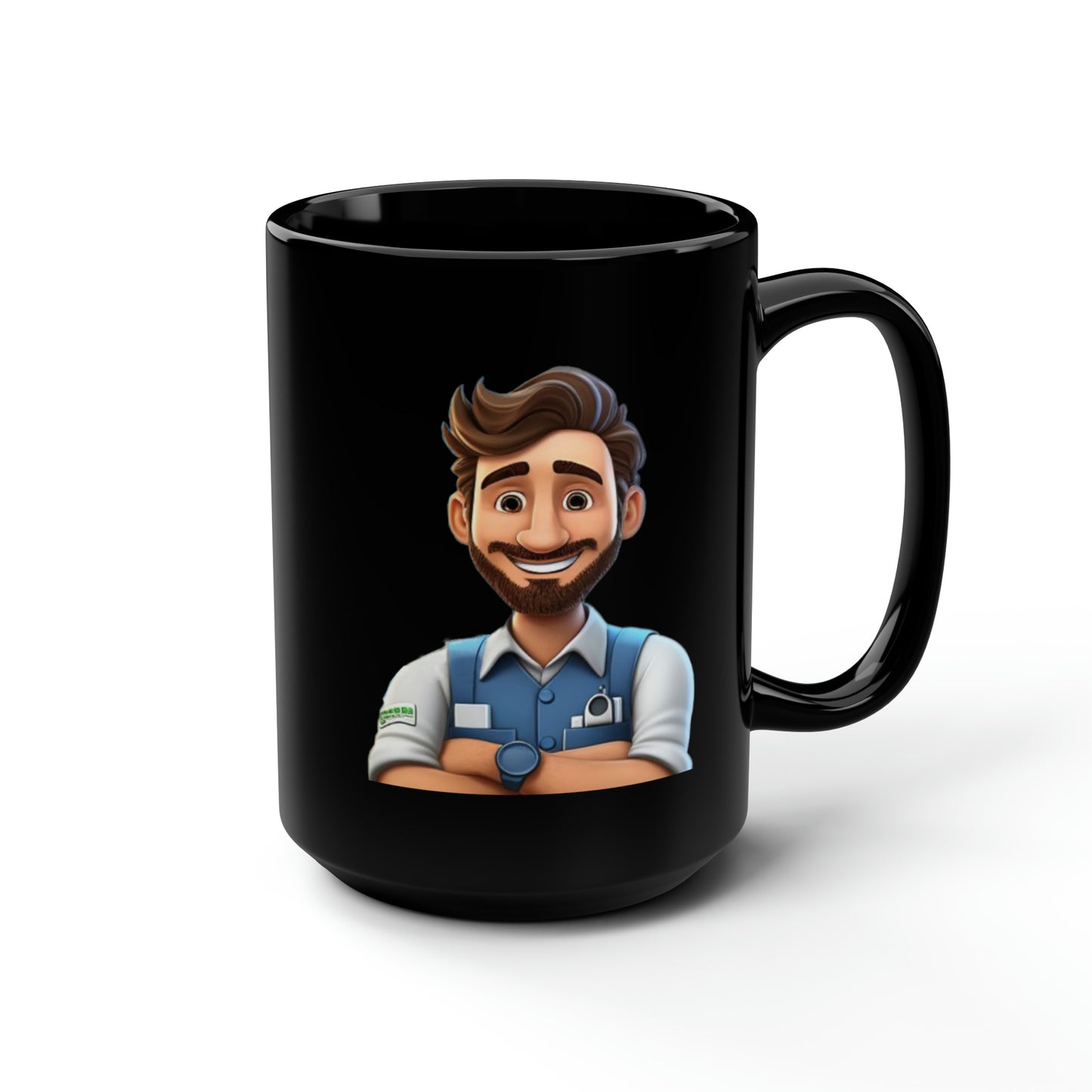 LakeViewMeta Black Mug, 15oz (USA and Canada)