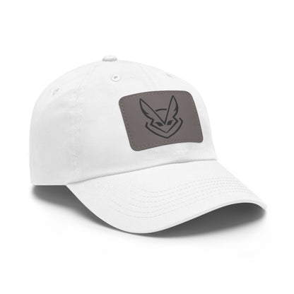 FennecGEAR Low Profile Baseball Cap with Leather Patch (Rectangle)