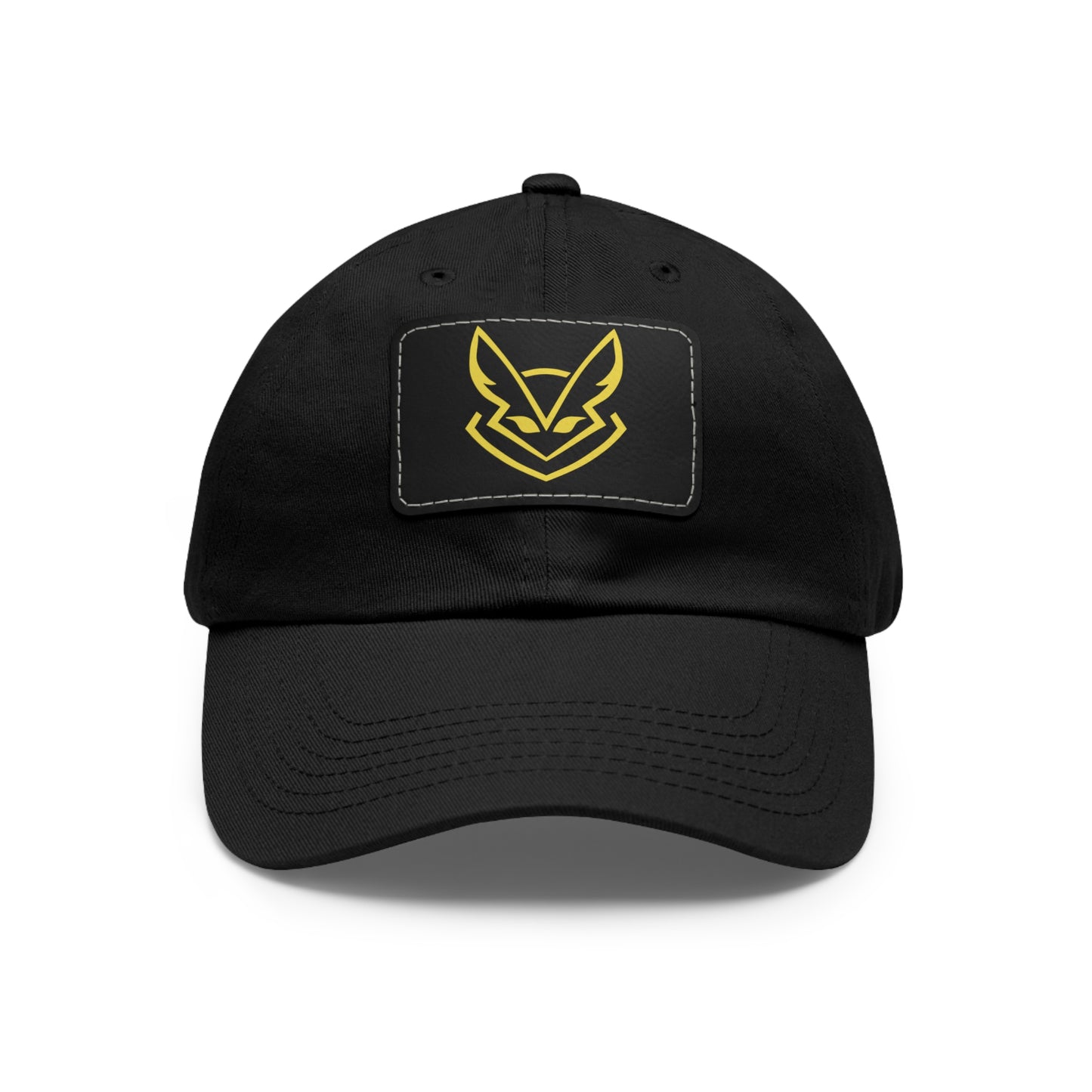 FennecGEAR Low Profile Baseball Cap with Leather Patch (Rectangle)