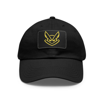 FennecGEAR Low Profile Baseball Cap with Leather Patch (Rectangle)