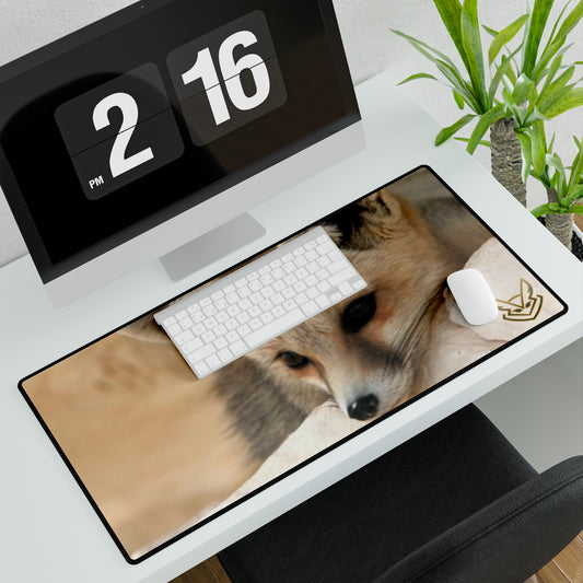 Resting Fennec Desk Mats