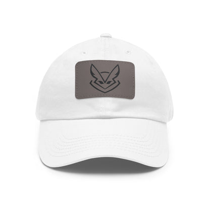 FennecGEAR Low Profile Baseball Cap with Leather Patch (Rectangle)