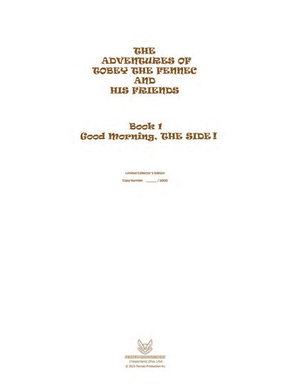 Приключения Феннека Тоби и его друзей — ограниченное коллекционное издание 